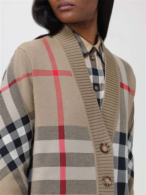 cardigan burberry donna|vintage burberry cardigan.